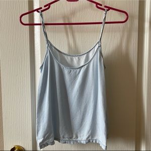 Light Blue Nordstrom Flowy Top Size XS